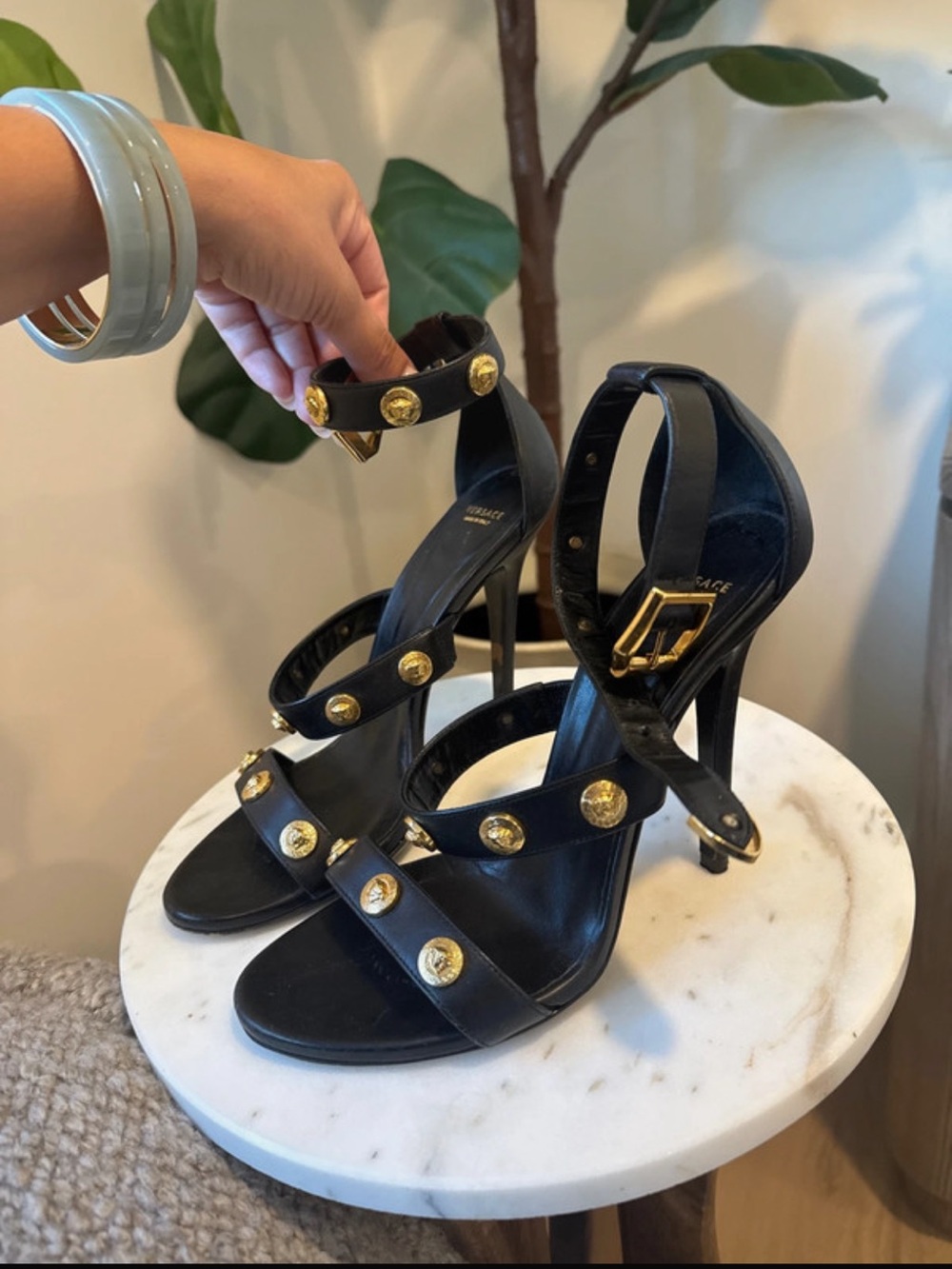 Beautiful authentic Versace heels